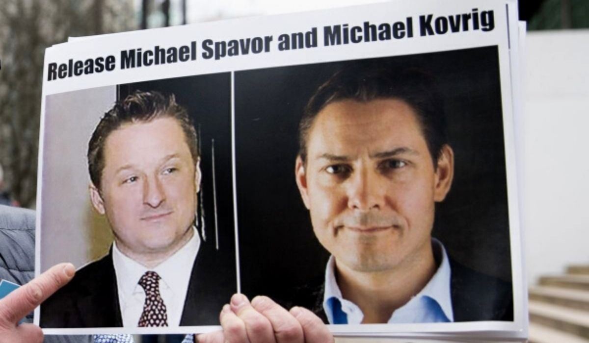 Michael Kovrig and Michael Spavor